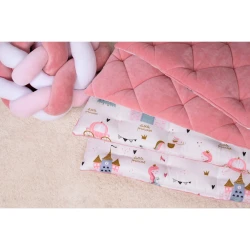 Комплект в кроватку Veres Velour Princess Pink (5 предметов), 120x60 cм купить в Кишиневе. Фото 4