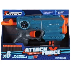 Blaster cu cartușe Essa Toys Attack Force Shooting cumpăra în Chișinau. Foto 3