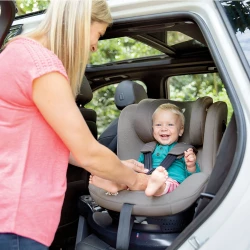 Автокресло 0-18кг Isofix Joie i-Spin Gray Flannel, поворотное 360 купить в Кишиневе. Фото 11