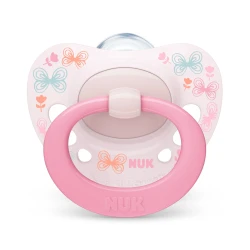 Пустышка ортодонтическая силиконовая NUK Signature 0-6 мес купить в Кишиневе. Фото 1