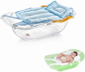 Матрас-гамак для ванны BabyJem Синий купить в Кишиневе. Фото 2