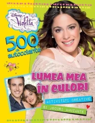 Carte Disney Violetta. Lumea mea în culori. 500 de autocolante cumpăra în Chișinau. Foto 1