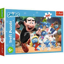 Пазл Trefl The Smurf Papa Smurf's lessons, 100 элементов купить в Кишиневе. Фото 1