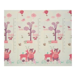 Covoraș pentru copii U-Grow cu 2 fețe, spumă XPE, multicolor, 200x180x1 cm cumpăra în Chișinau. Foto 5