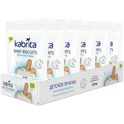 Печенье Kabrita со сливками из козьего молока (6 мес+), 115 гр купить в Кишиневе. Фото 5