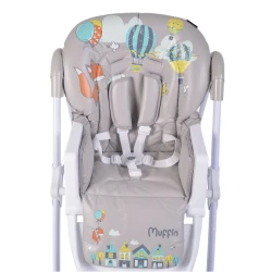 Scaun pentru hranire Moni Muffin Grey cumpăra în Chișinau. Foto 4