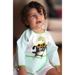 Bavetă din poliester BabyJem Poly Bib Green cumpăra în Chișinau. Foto 2