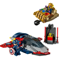 Конструкторы Lego Marvel Captain America Vs. Thanos, 107 элементов купить в Кишиневе. Фото 3