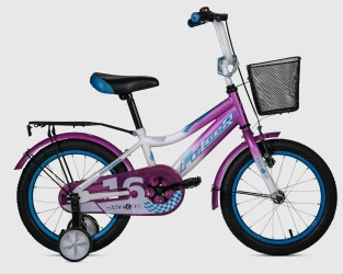 Bicicleta Fulger Race Kid alb/roz, roți 16 cumpăra în Chișinau. Foto 1