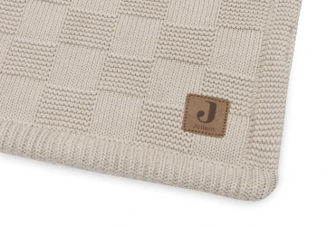 Păturică Jollein Box Knit GOTS Warm Sand/Velvet, 75x100 cm cumpăra în Chișinau. Foto 4