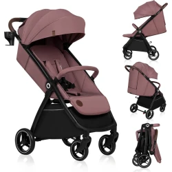 Carucior de plimbare Lionelo Ingrid Pink Mauve cumpăra în Chișinau. Foto 4