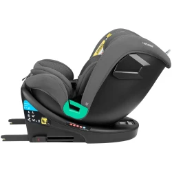 Автокресло 40-150 см (i-Size) Isofix KikkaBoo i-Reverse Dark Grey, поворотное 360 купить в Кишиневе. Фото 10