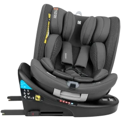 Автокресло 40-150 см (i-Size) Isofix KikkaBoo i-Reverse Dark Grey, поворотное 360 купить в Кишиневе. Фото 11
