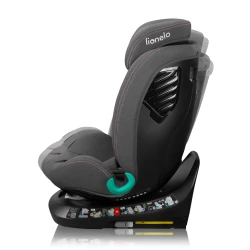 Автокресло 40-150 см (i-Size) Isofix Lionelo Bastiaan One Pink Rose, поворотное 360 купить в Кишиневе. Фото 8