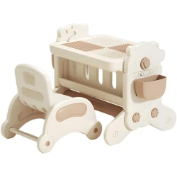 Детский столик со стулом Riki Бежевый купить в Кишиневе