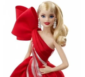 Коллекционная кукла Barbie "Праздничная" купить в Кишиневе. Фото 4