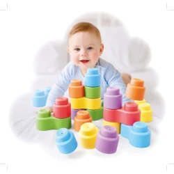 Кубики Quercetti Momy Soft Bag, 32 шт. купить в Кишиневе. Фото 2