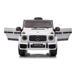 Mașinuță electrică Mercedes-AMG G63, 12V, roți EVA, albă cumpăra în Chișinau. Foto 6