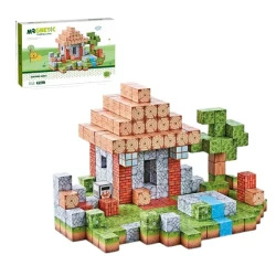 Set construcție magnetic Essa Toys House, 312 elemente cumpăra în Chișinau. Foto 1