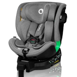 Scaun auto 40-150 cm (I-Size) Isofix Lionelo Harmony Grey Concrete Bamboo, rotativ 360 cumpăra în Chișinau. Foto 2
