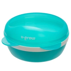 Миска с крышкой 2 в 1 U-grow Blue купить в Кишиневе. Фото 1
