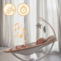 Качалка Lionelo Olivia Beige Natural купить в Кишиневе. Фото 9