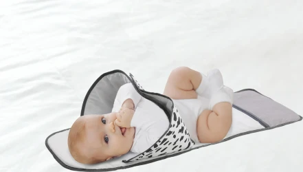 Пеленальник складной BabyJem Cow, 33×93 см купить в Кишиневе. Фото 5