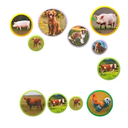 Set de creație Dodo Joc magnetic Familiile de animale: ferma, 36 elemente cumpăra în Chișinau. Foto 2