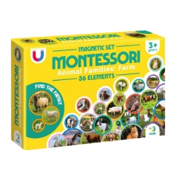 Set de creație Dodo Joc magnetic Familiile de animale: ferma, 36 elemente cumpăra în Chișinau. Foto 3