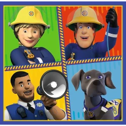 Пазл Trefl 3in1 Prism A&D Fireman Sam Fireman Sam's day, 106 элементов купить в Кишиневе. Фото 3
