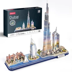 Пазл 3D Cubic Fun Dubai, 182 элементов купить в Кишиневе. Фото 2