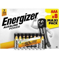 Набор батареек Energizer AAA Alkaline Power, 8 шт. купить в Кишиневе. Фото 1