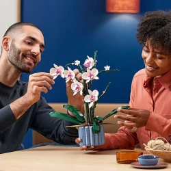 Set construcție Lego Botanicals Orchid, 608 elemente cumpăra în Chișinau. Foto 6