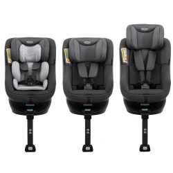 Автокресло 0-18кг Isofix Graco Turn2Me Charcoal, поворотное 360 купить в Кишиневе. Фото 4