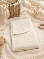 Пледик PernaMea Velvet Paw White, 90x90 см купить в Кишиневе. Фото 2