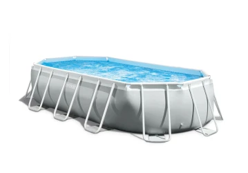 Bazin pentru copii Intex Prism Frame Oval + pompă de filtrare 5678 l/h, 13365 litri cumpăra în Chișinau. Foto 2