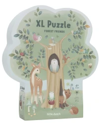 Puzzle Little Dutch XL Forest Friends, 37 elemente cumpăra în Chișinau. Foto 1