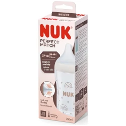 Biberon pentru bebelusi din plastic NUK Perfect Match in sort, 260 ml cumpăra în Chișinau. Foto 4