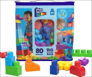Конструктор Hape Mega Bloks, 80 элементов купить в Кишиневе. Фото 1