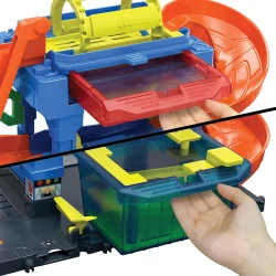Set constructie Hot Wheels City Tunnel Twist Car Wash, 2 elemente cumpăra în Chișinau. Foto 3