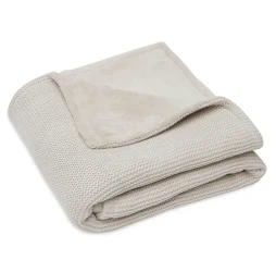 Păturică Jollein Basic Knit Nougat/Fleece, 75x100 cm cumpăra în Chișinau. Foto 2