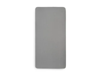 Простыня на резинке Jollein Jersey Storm Grey, 120x60 см купить в Кишиневе. Фото 2