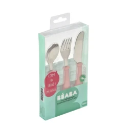 Набор столовых приборов Beaba Розовый 3 шт купить в Кишиневе. Фото 5