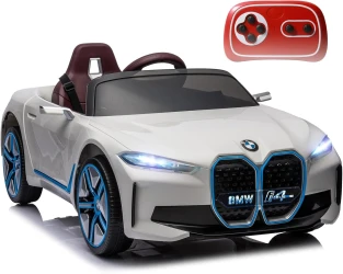 Машина на аккумуляторе KidsCar BMW i4 4x4 Белый купить в Кишиневе. Фото 2