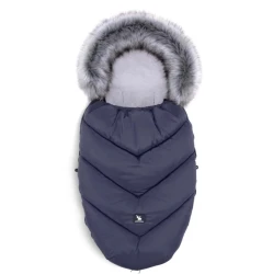 Husă de iarnă pentru cărucior Cottonmoose Footmuf Moose Navy Blue, 105-115 x 53 cm cumpăra în Chișinau. Foto 1