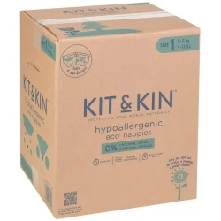Scutece Kit&Kin Hipoalergenice Eco XXL BOX №1 (2-5 kg), 152 buc. cumpăra în Chișinau. Foto 4