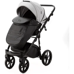 Коляска 2/1 Adamex Nola Deluxe Grey Black купить в Кишиневе. Фото 6