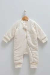 Salopetă Caramell Sleep Time Beige & Ecru (6-9L) cumpăra în Chișinau. Foto 1
