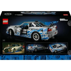 Set construcție Lego Technic 2 Fast 2 Furious Nissan Skyline Gt-R (R34), 1410 elemente cumpăra în Chișinau. Foto 2