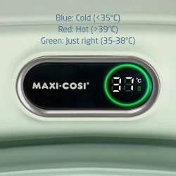 Складня ванночка с подставкой и градусником Maxi-Cosi Indigo Plus Sage Green, 86 см купить в Кишиневе. Фото 6
